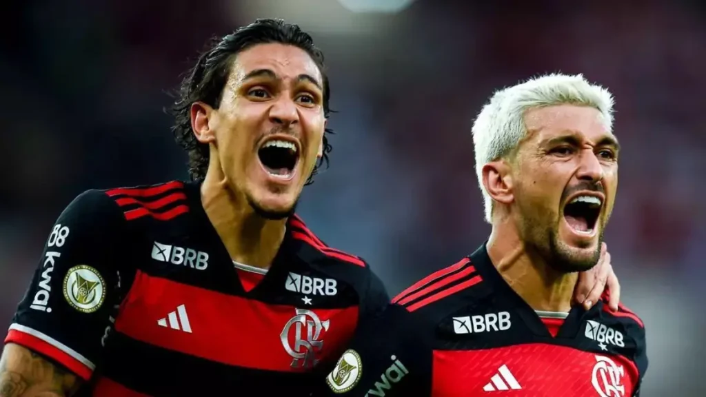 pedro e arrascaeta flamengo onde assistir