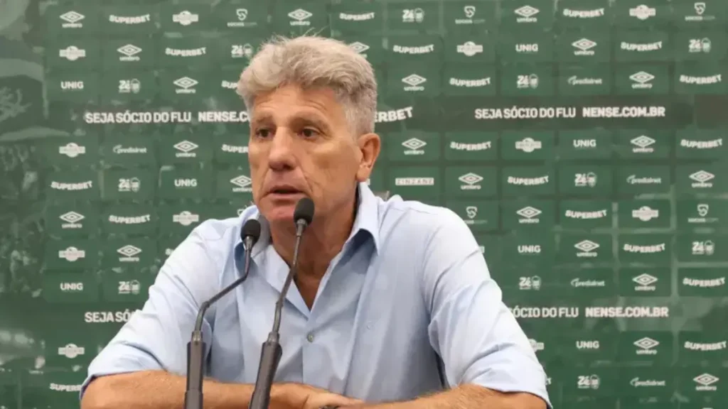 renato gaucho cita queda de gigantes e defende fluminense