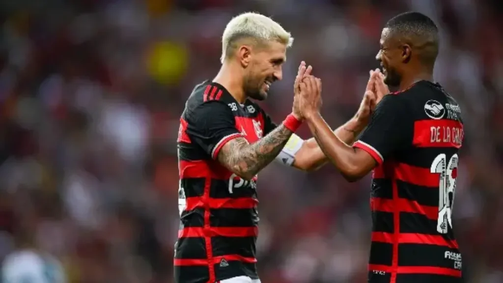 arrascaeta e de la cruz flamengo
