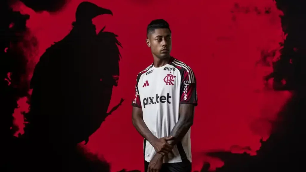 flamengo uniforme branco