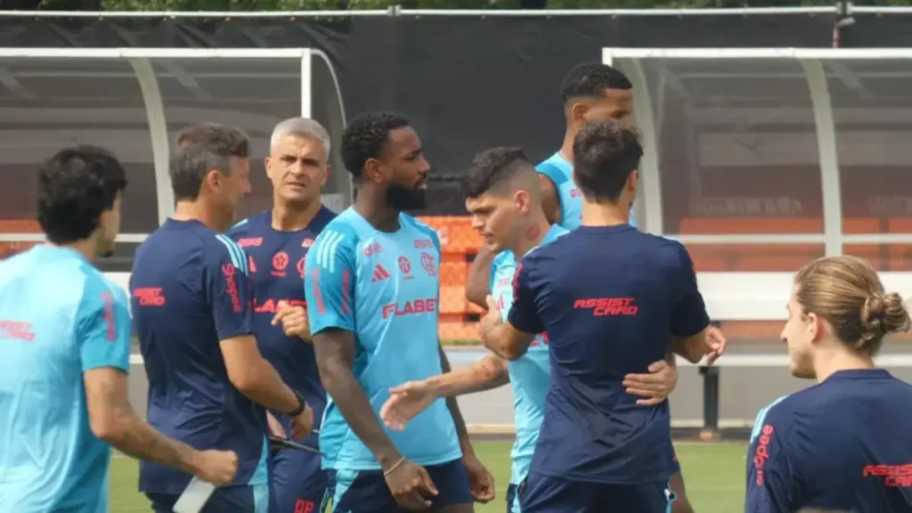 treino flamengo mundial